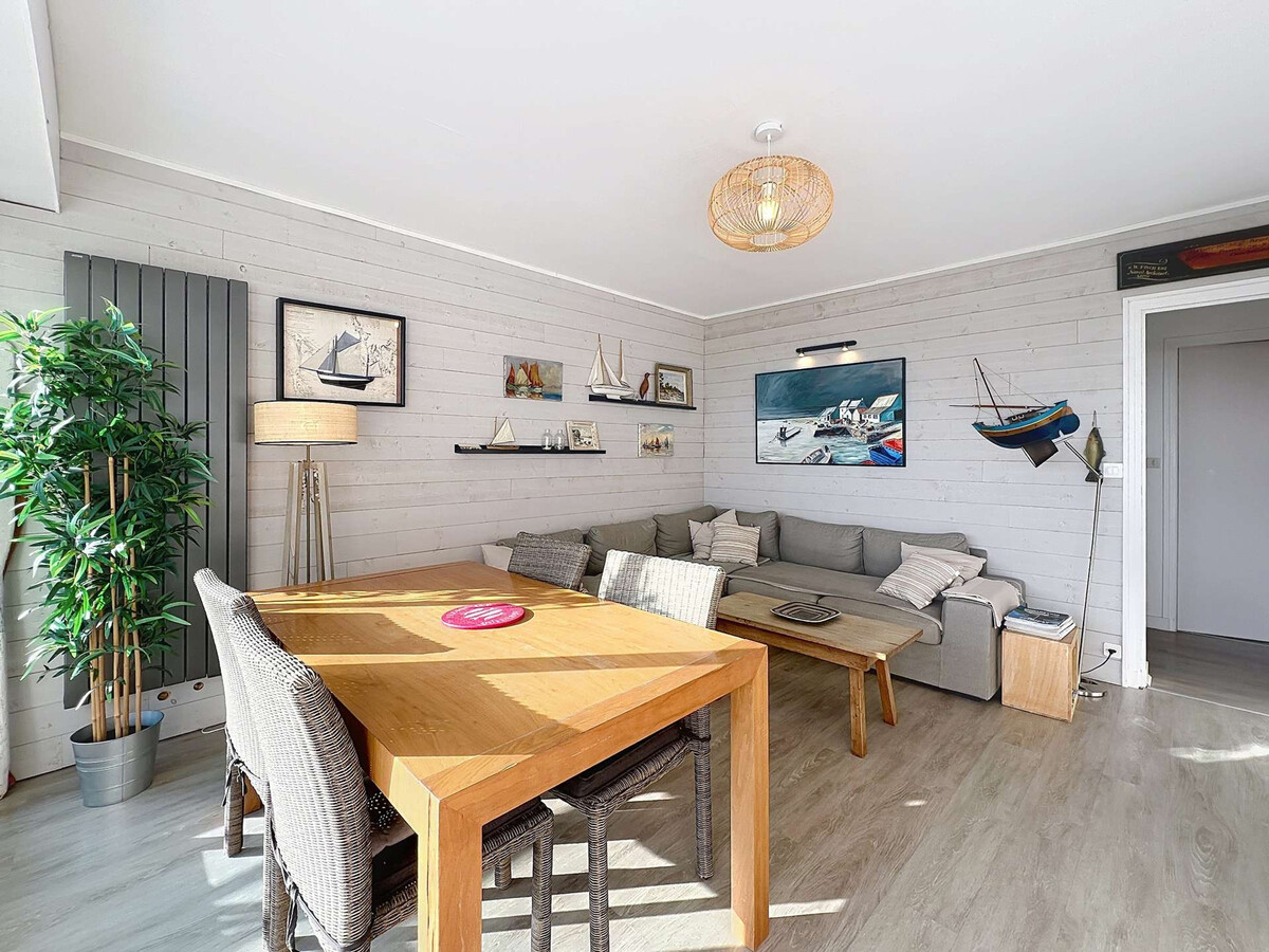 Souplex moderne Quiberon, 5 pers, 2 balcons vue mer - Photo 3