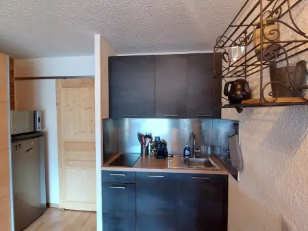Studio 28m² aux Deux Alpes, balcon sud, pied des pistes : photo 2
