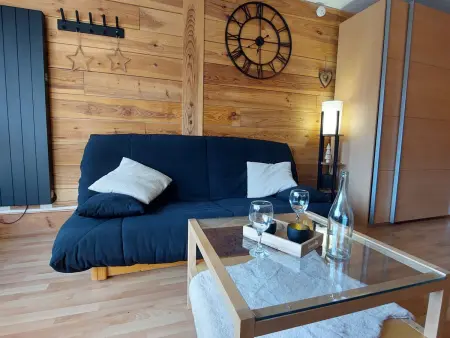 Studio 28m² aux Deux Alpes, balcon sud, pied des pistes : photo 8