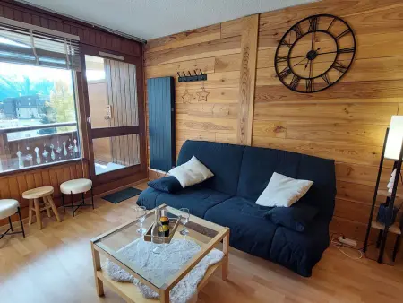 Studio 28m² aux Deux Alpes, balcon sud, pied des pistes : photo 11