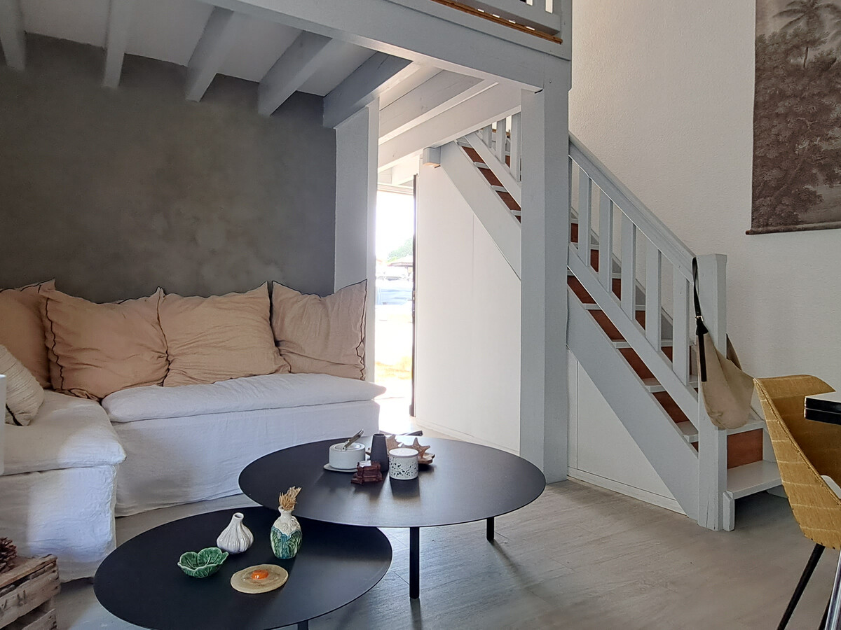 Maison 2 chambres à Biscarrosse Plage, terrasse et jardin - Photo 5