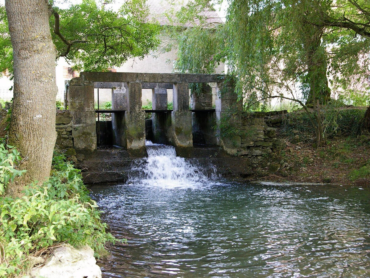 Moulin en bordure de rivière à Chabris, 5 pers., étang - Photo 36