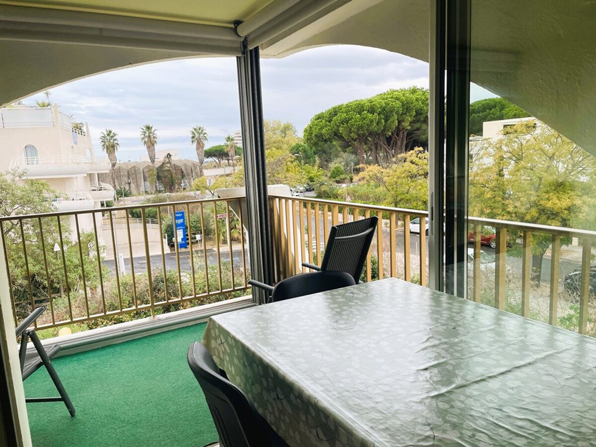 Appart 4 pers à La Grande-Motte, loggia vue mer - Photo 1