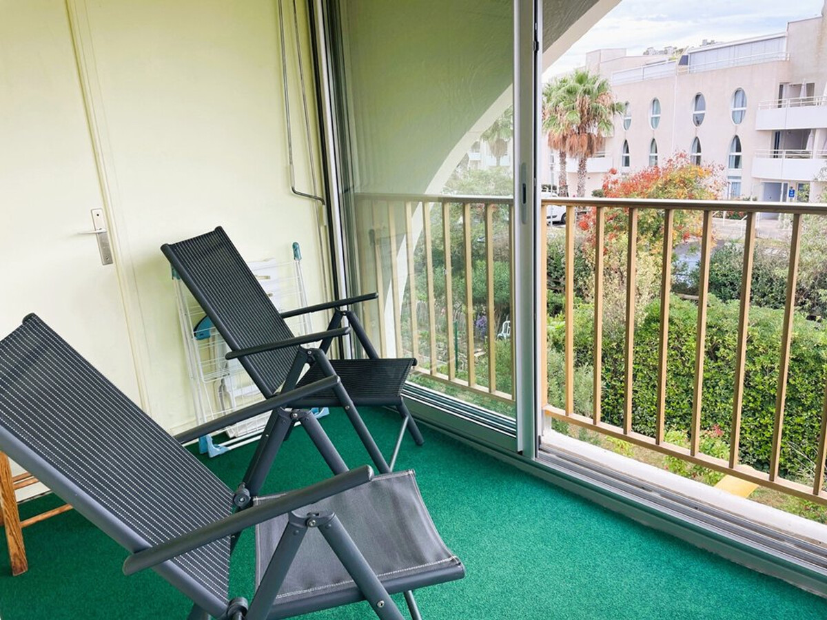 Appart 4 pers à La Grande-Motte, loggia vue mer - Photo 6