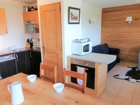 Location appartement à Morillon 1100, Appartement 3 pièces pour 6 personnes avec parking à Morillon 1100