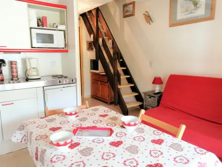 Location appartement à Morillon 1100, Morillon 1100: 3 pièces cosy pour 5 pers., balcon sud, à 150m des pistes