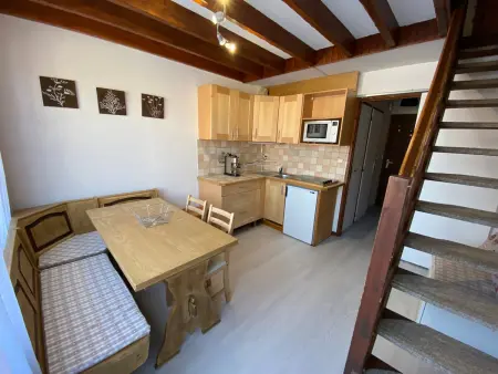 Location appartement à Morillon 1100, Appartement 2 pièces avec mezzanine près des pistes - 6 personnes