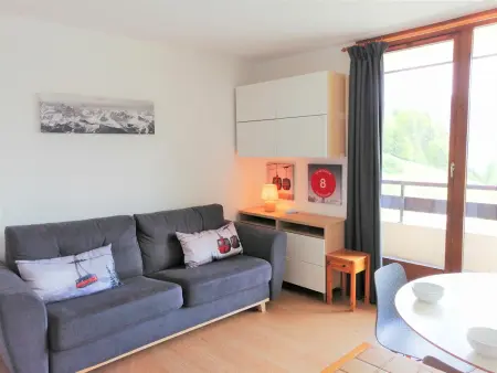 Location appartement à Morillon 1100, Studio cosy à Morillon 4 pers, TV à 150m pistes