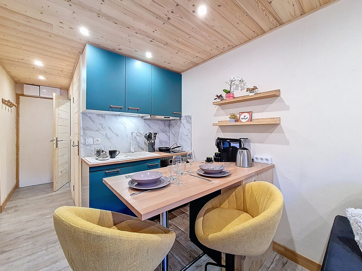 Studio 20m² balcon sud au pied des pistes Val Thorens - Photo 2