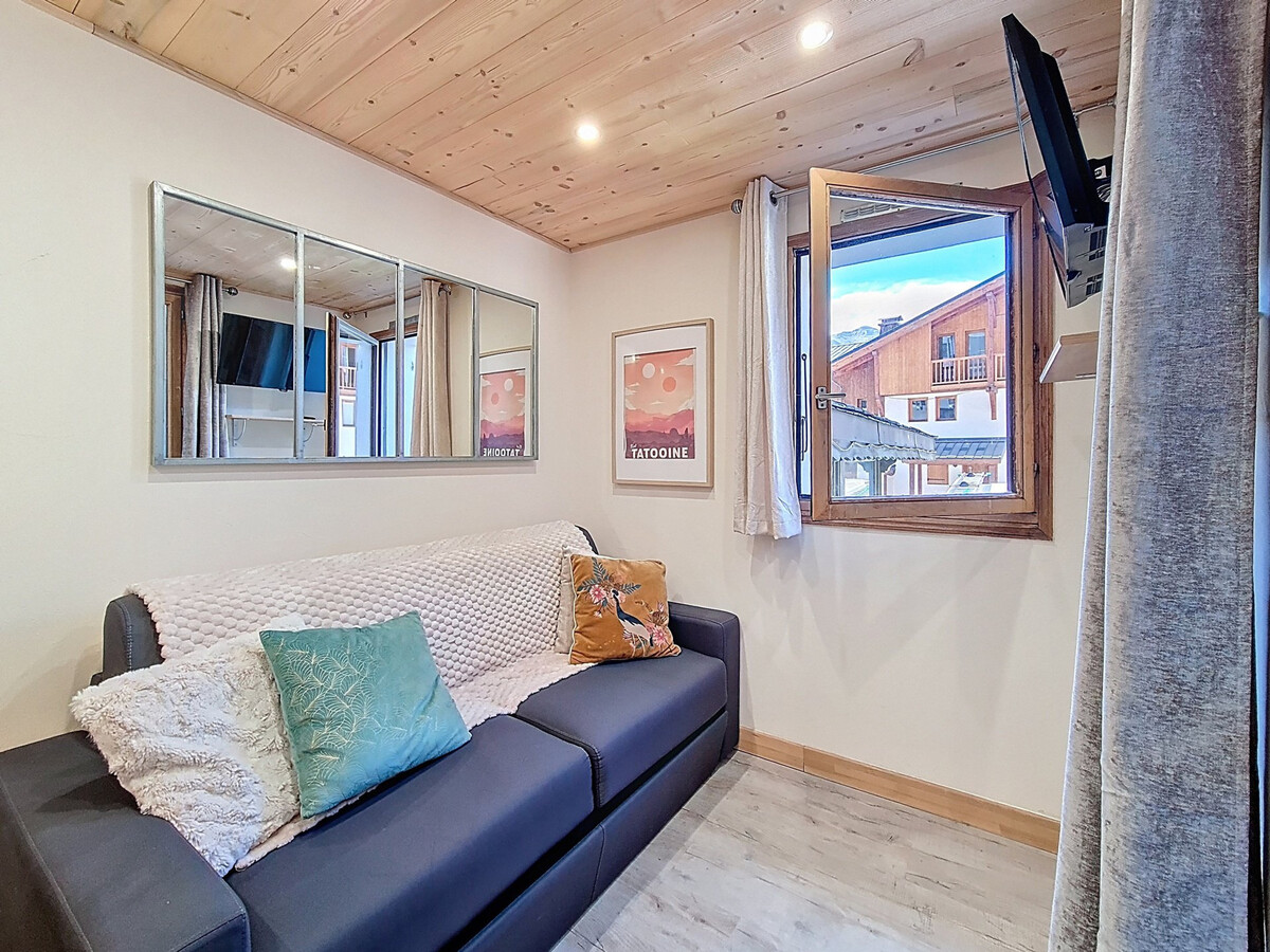 Studio 20m² balcon sud au pied des pistes Val Thorens - Photo 4