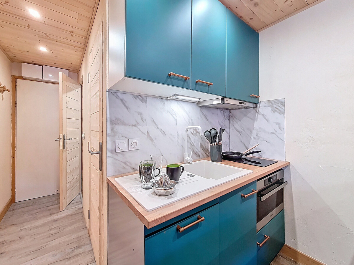 Studio 20m² balcon sud au pied des pistes Val Thorens - Photo 5