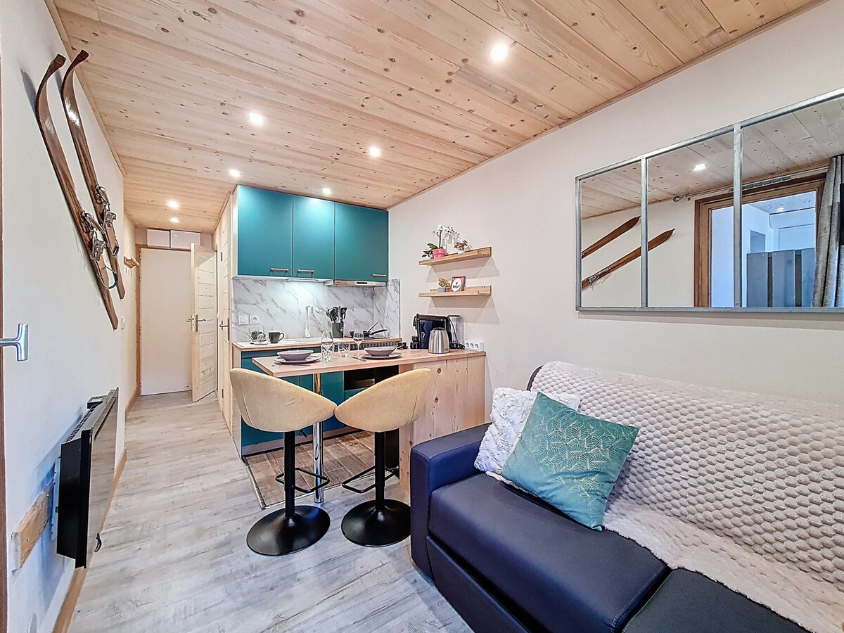 Studio 20m² balcon sud au pied des pistes Val Thorens - Photo 6