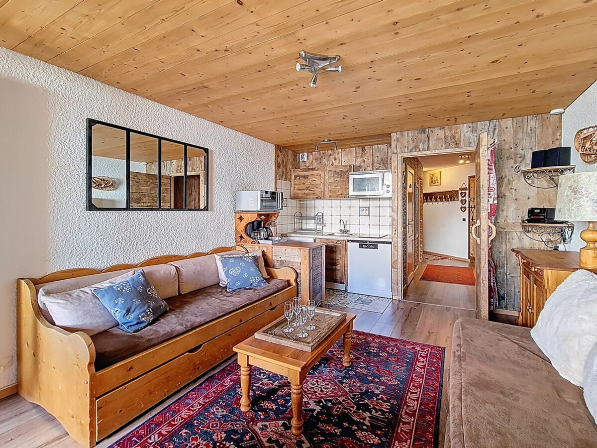 Studio 34m² plein sud, 5 pers., 150m des pistes - Photo 1
