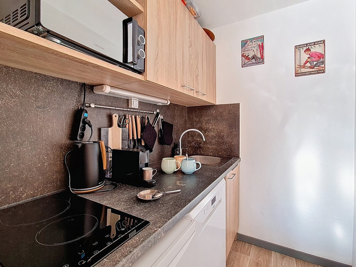 Appartement 30m² balcon sud, accès pistes 50m - Photo 7