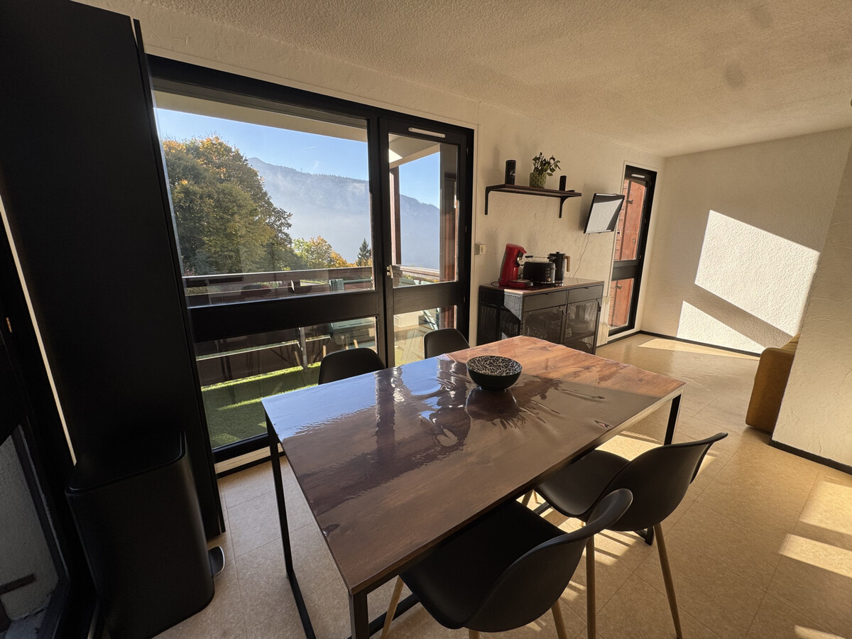 Studio 4 pers aux Carroz d'Arâches, parking privé - Photo 3