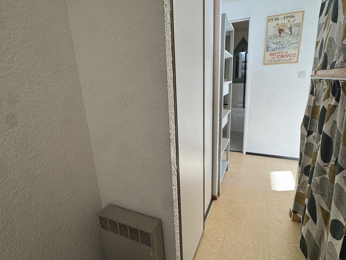 Studio 4 pers aux Carroz d'Arâches, parking privé - Photo 14