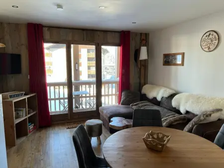 Location appartement à Arâches la Frasse, Appartement moderne en centre-ville avec parking et animaux admis - 6 pers.