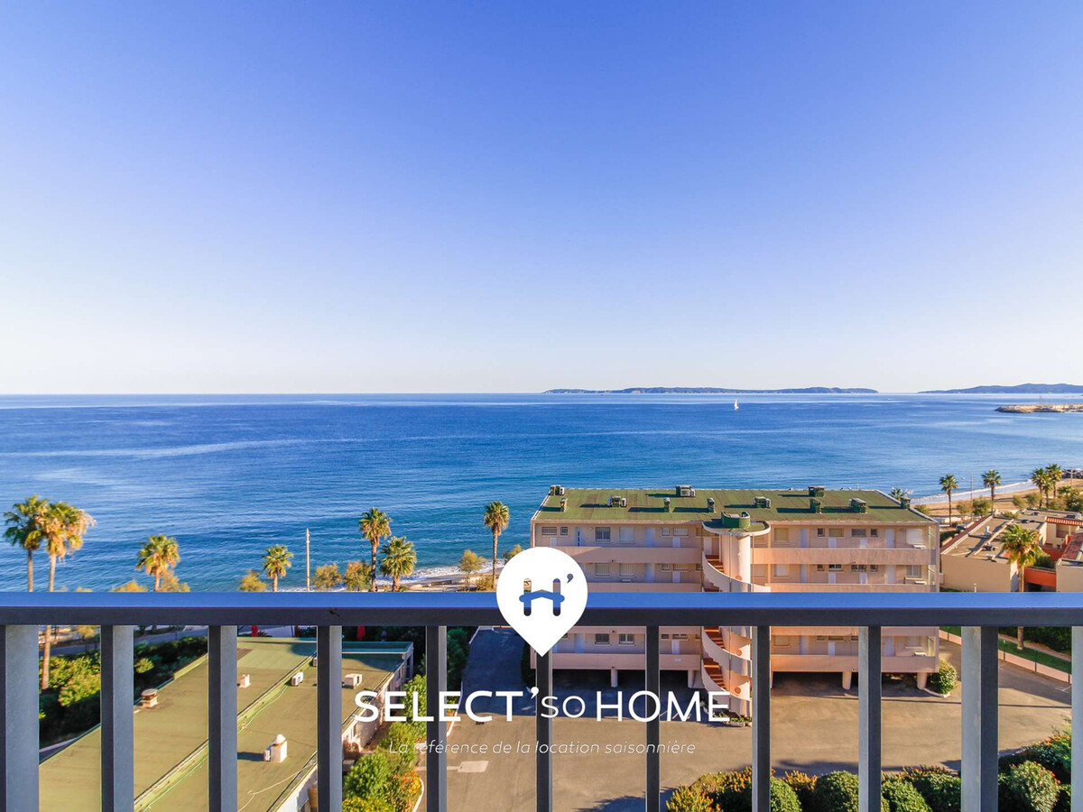 Studio vue mer 180° à 50m de la plage, Le Lavandou - Photo 1