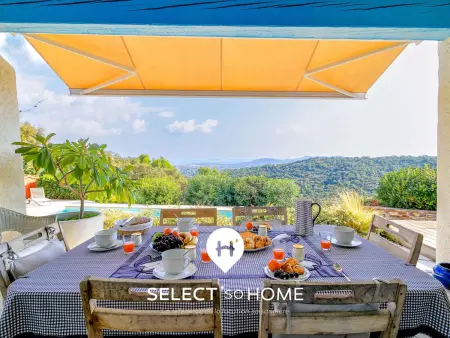 Villa paisible avec piscine et vue mer à Bormes - Photo 2