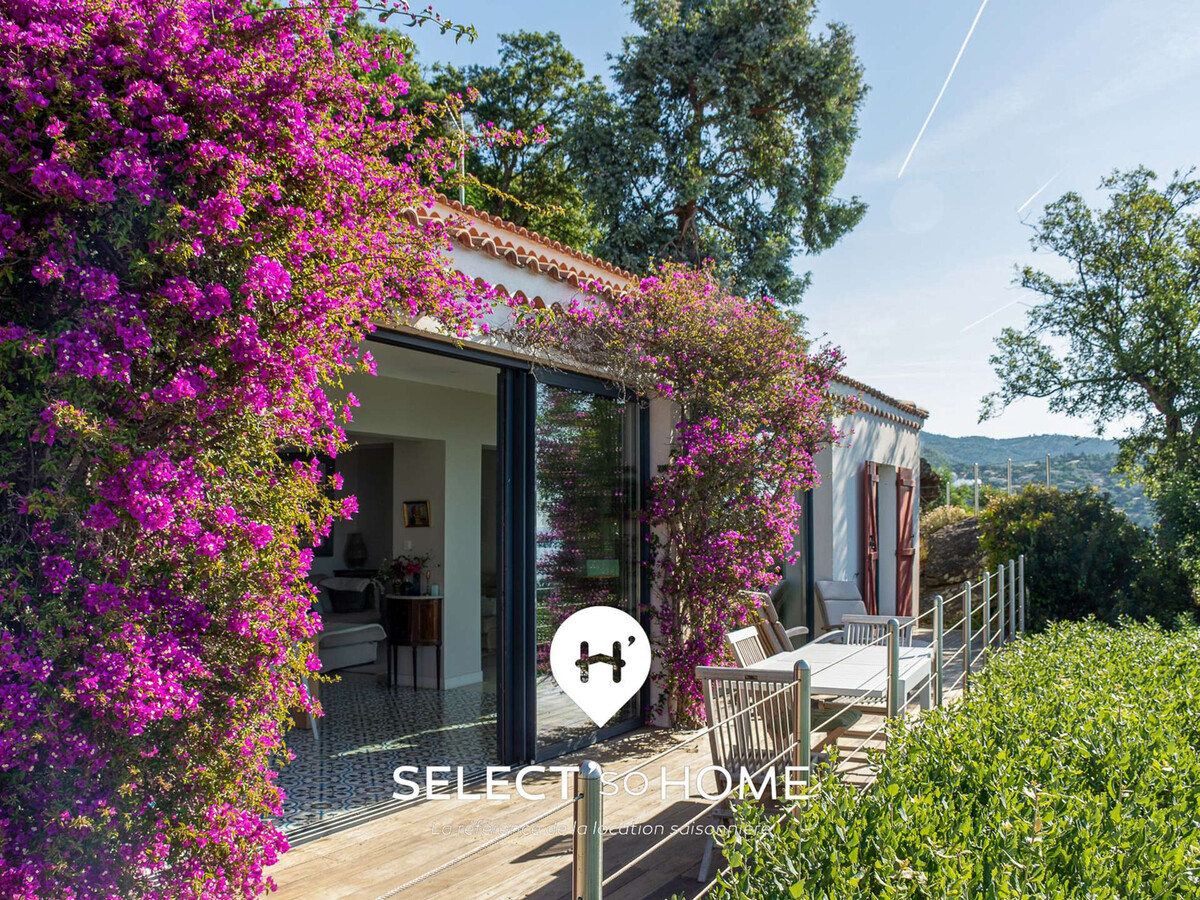 Villa méditerranéenne avec piscine à débordement au Lavandou - Photo 2
