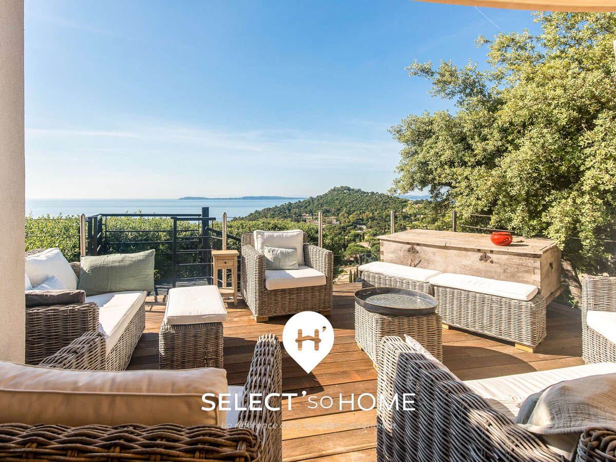 Villa méditerranéenne avec piscine à débordement au Lavandou - Photo 4