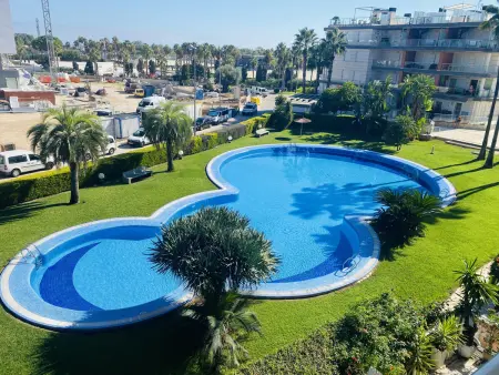 Appartement 2 pers. Oliva, piscine et vue golf : photo 19