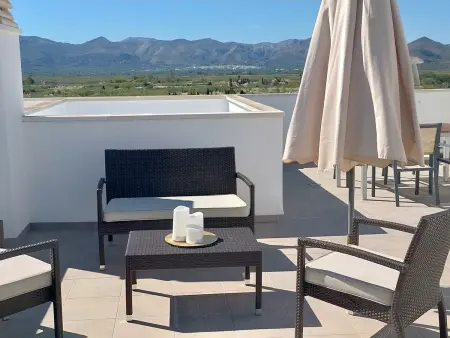 Location appartement à Oliva, Appartement Moderne à Oliva, 4 Pers, Vue sur Golf