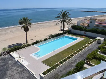 Appartement 65m² vue mer à 10m de la plage Almadrava : photo 4