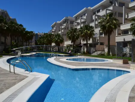 Location appartement à Denia, Appartement moderne à Denia, près de la plage, climatisation, piscine, parking