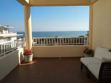 Location appartement à Oliva, Maison de vacances à Oliva avec piscine commune