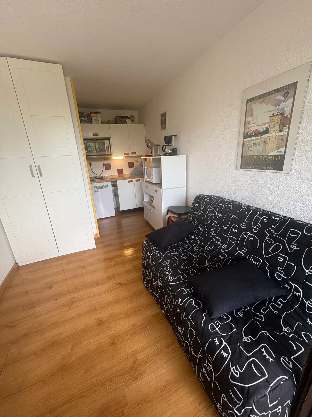 Studio 19m² vue montagne, terrasse et parking à Font-Romeu - Photo 12