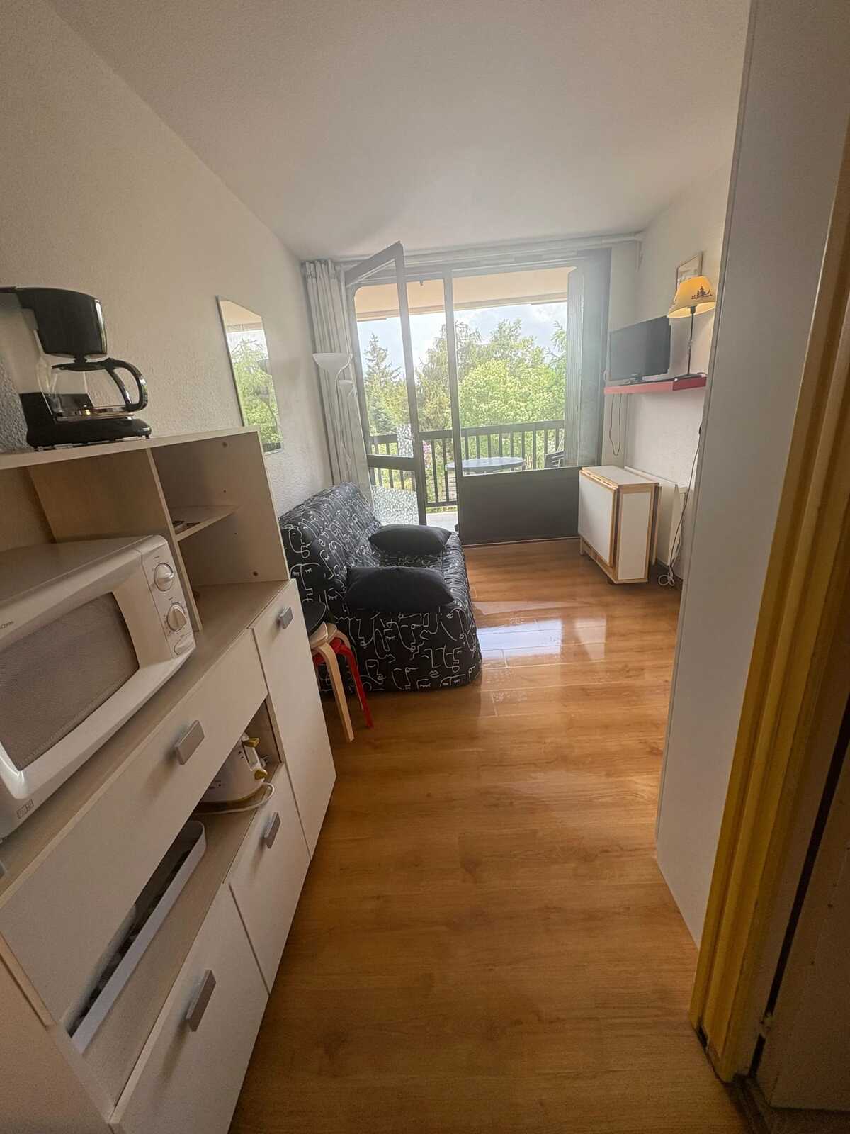 Studio 19m² vue montagne, terrasse et parking à Font-Romeu - Photo 14