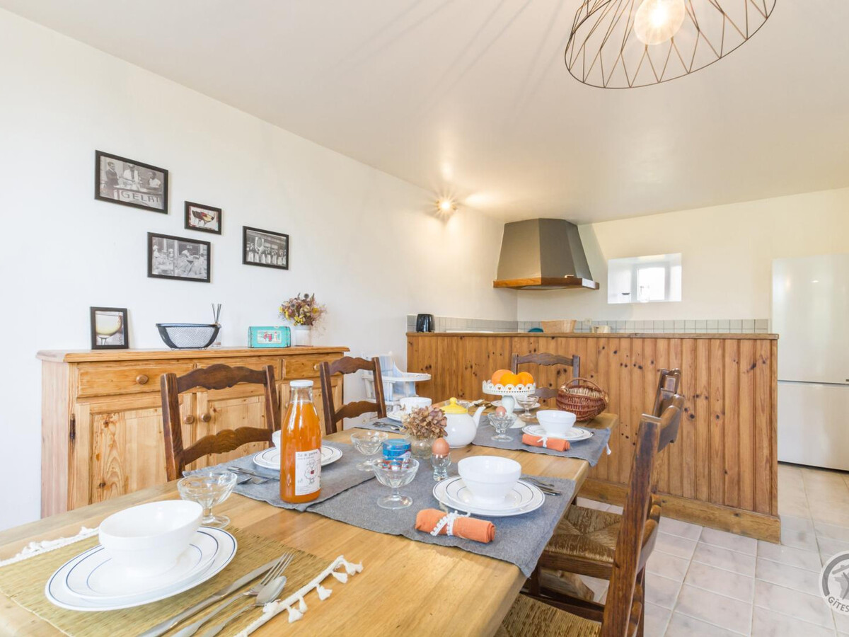 Gîte Normandie 6 pers. : ancienne ferme avec cheminée - Photo 5