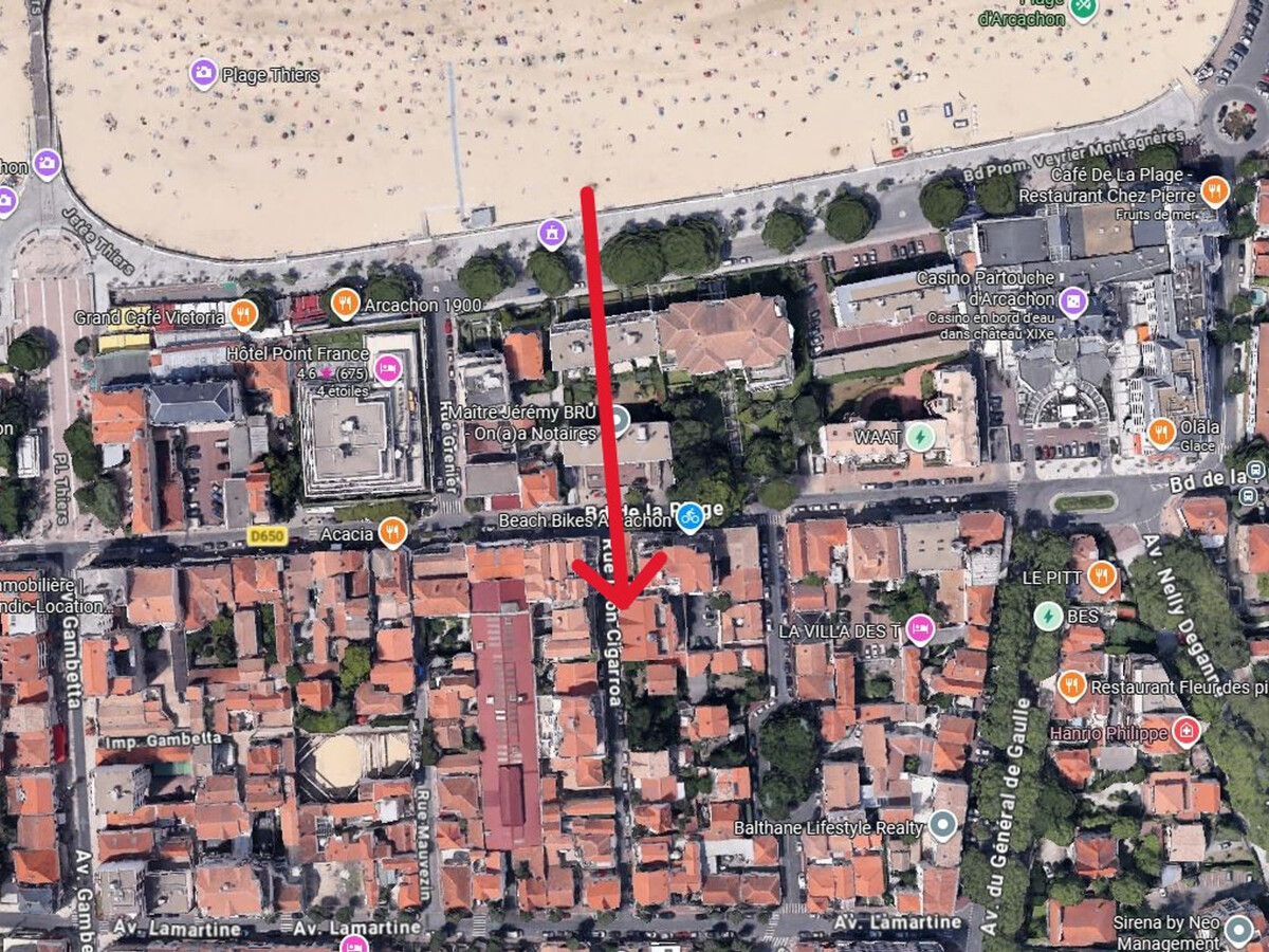 T2 Centre Arcachon - Balcon Ouest, 200m Plage - Photo 3