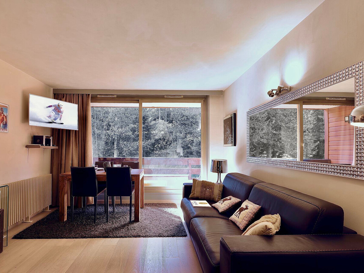 Studio 26m² rénové Courchevel 1850, skis aux pieds - Photo 1