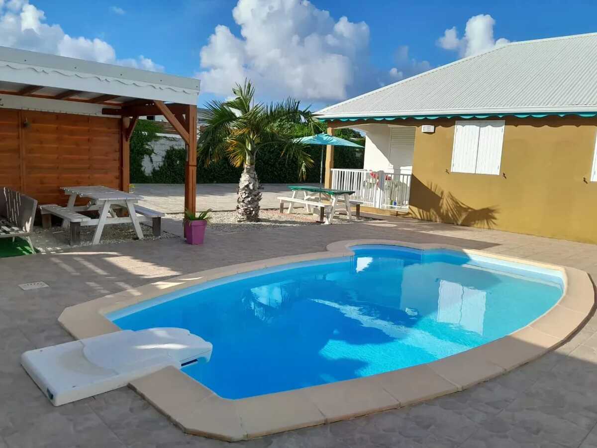 Appartement 70 m² piscine à Saint-François, 4 personnes - Photo 3
