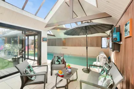 Location appartement à , Appartement à Erquy avec piscine chauffée