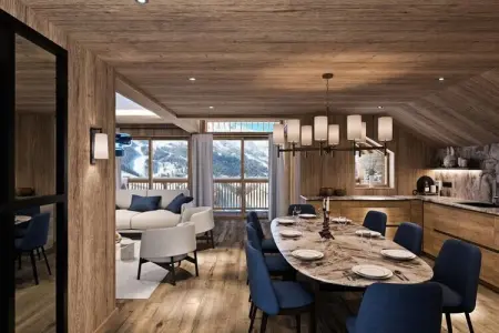 Location appartement de vacances à LES ALLUES