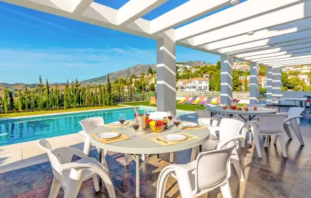 Maison 5 chambres avec piscine et vue mer à Mijas Costa : photo 3