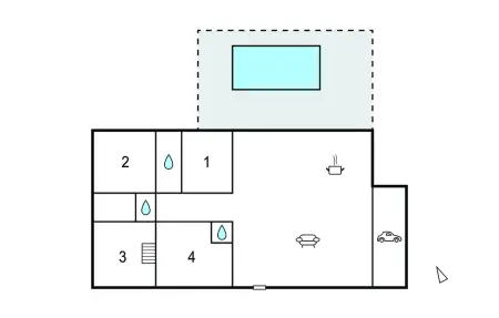 Maison 12 pers. avec piscine chauffée à La Barre de Monts : photo 33