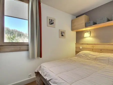 Appartement 2 pièces, balcon sud, piscine incluse à La Plagne 1800 : photo 6