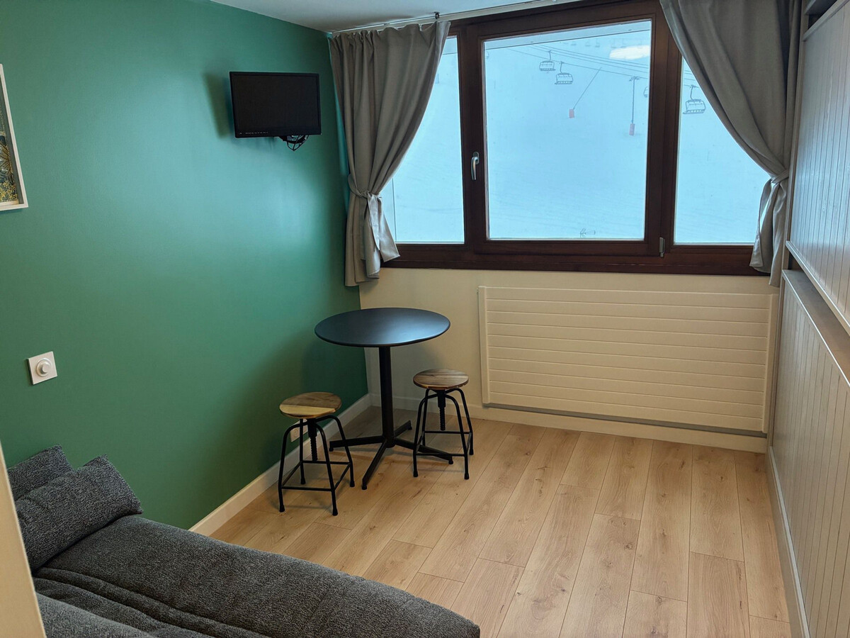 Studio 16m² Tignes, 6ème étage, casier à ski - Photo 1