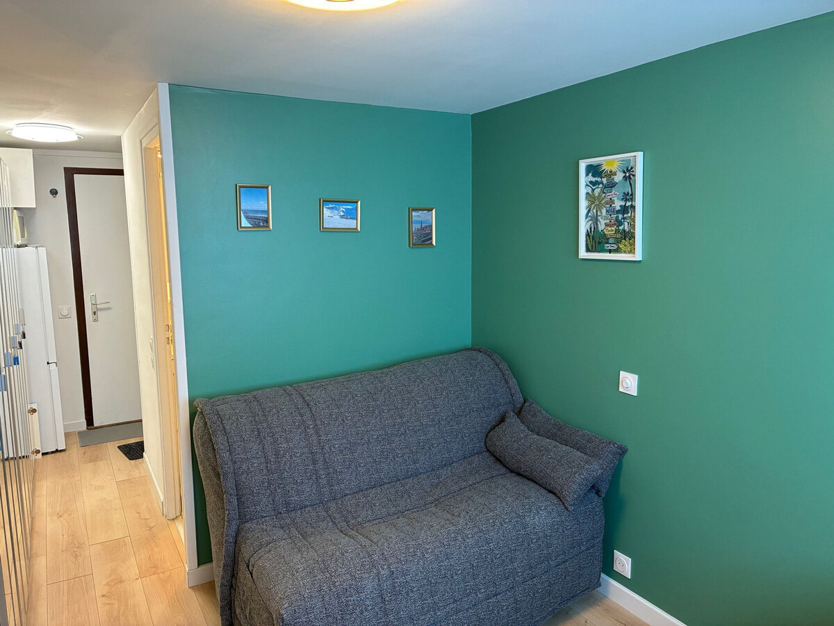 Studio 16m² Tignes, 6ème étage, casier à ski - Photo 2