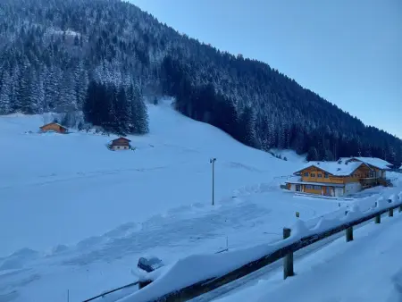 Studio 25m² balcon vue montagne, Le Biot - Photo 9