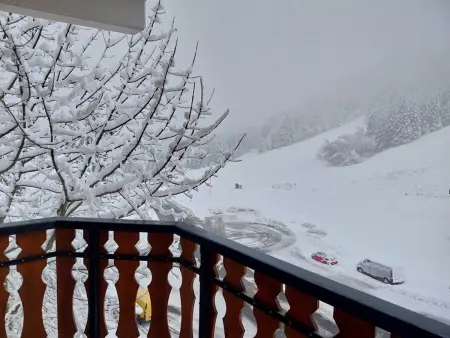 Studio 25m² balcon vue montagne, Le Biot - Photo 12