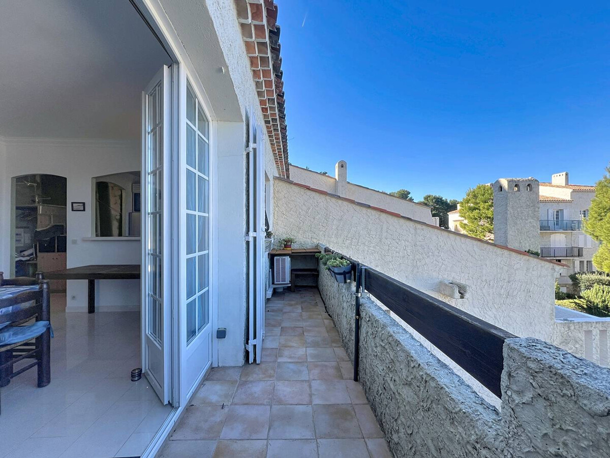 T2 duplex climatisé avec terrasse, garage à Saint-Cyr-sur-Mer - Photo 16