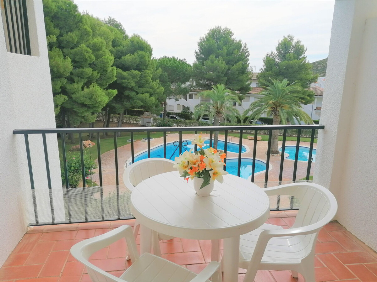 Appartement Peñiscola vue piscine, 4 pers., terrasse - Photo 9