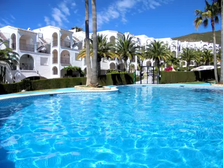 Location appartement à Peniscola, Appartement confortable à Peñiscola avec climatisation et parking