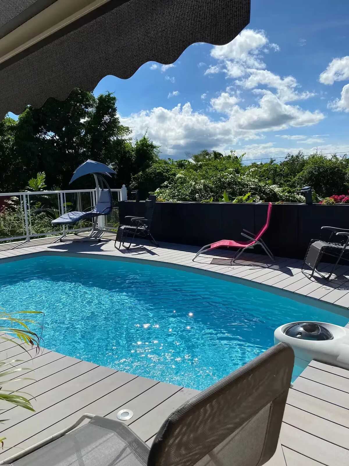 Bungalow 2★ avec piscine privée à Petit-Canal - Photo 12