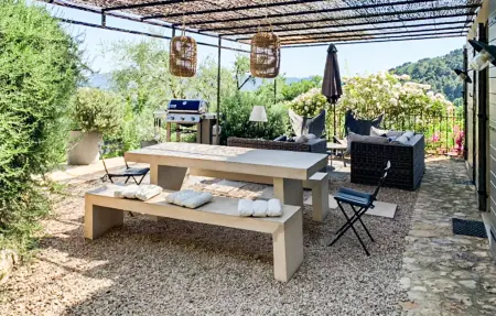 Maison 4 chambres avec piscine chauffée à Grasse : photo 5